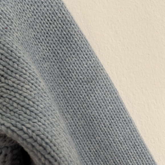 J.Crew 100% wool baby blue sweater - Picture 8 of 8